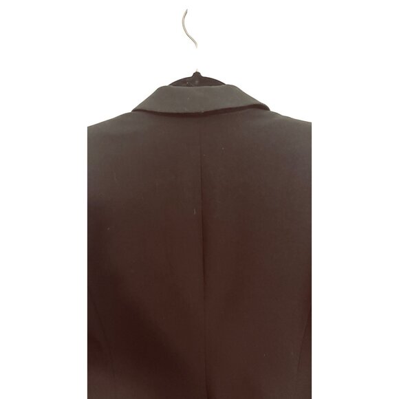 Ann Taylor Size 0 Black Two-Button Blazer Rayon/Polyester/Spandex - Picture 7 of 16